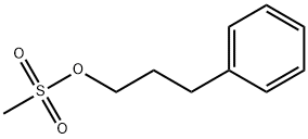 Benzenepropanol, 1-methanesulfonate 구조식 이미지