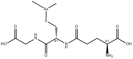 Glycine, L-γ-glutaMyl-S-(diMethylarsino)-L-cysteinyl- Structure