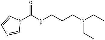 1H-Imidazole-1-carboxamide, N-[3-(diethylamino)propyl]- 구조식 이미지