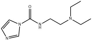 1H-Imidazole-1-carboxamide, N-[2-(diethylamino)ethyl]- 구조식 이미지