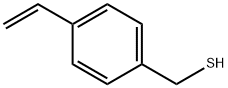 Benzenemethanethiol, 4-ethenyl- Structure