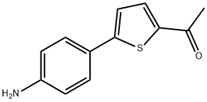 Ethanone, 1-[5-(4-aminophenyl)-2-thienyl]- 구조식 이미지