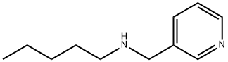 3-Pyridinemethanamine, N-pentyl- Structure