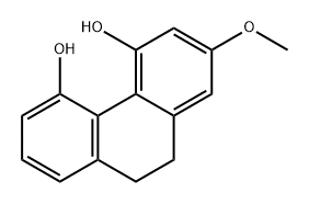 4,5-Phenanthrenediol, 9,10-dihydro-2-methoxy- 구조식 이미지