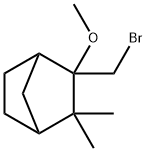 Bicyclo[2.2.1]heptane, 2-(bromomethyl)-2-methoxy-3,3-dimethyl- Structure