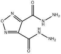 1,2,5-Oxadiazole-3,4-dicarboxylic acid, 3,4-dihydrazide Structure