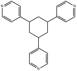 4,4',4''-(1,3,5-Cyclohexanetriyl)tris-pyridine Structure