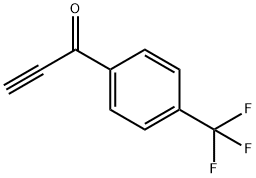 1-[4-(trifluoromethyl)phenyl]prop-2-yn-1-one 구조식 이미지