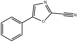 2-Oxazolecarbonitrile, 5-phenyl- Structure