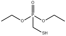 Phosphonic acid, P-(mercaptomethyl)-, diethyl ester 구조식 이미지
