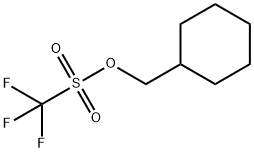 Methanesulfonic acid, 1,1,1-trifluoro-, cyclohexylmethyl ester Structure