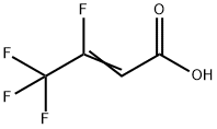 2-Butenoic acid, 3,4,4,4-tetrafluoro- Structure