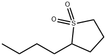 Thiophene, 2-butyltetrahydro-, 1,1-dioxide 구조식 이미지