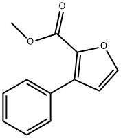 methyl 3-phenylfuran-2-carboxylate 구조식 이미지