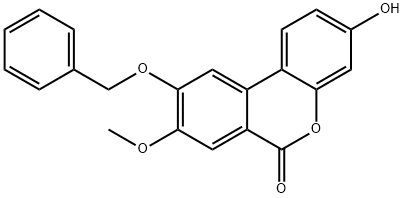 9-O-Benzyl-8-O-Methyl-urolithin C 구조식 이미지