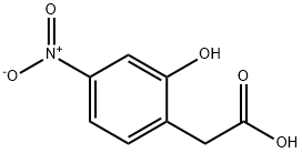 Benzeneacetic acid, 2-hydroxy-4-nitro- Structure