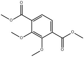 1,4-Benzenedicarboxylic acid, 2,3-dimethoxy-, 1,4-dimethyl ester Structure