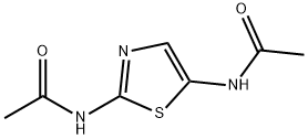 N-(5-acetamido-1,3-thiazol-2-yl)acetamide Structure