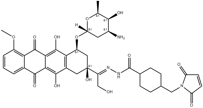 MCC-Modified Daunorubicinol Structure