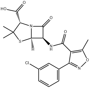 Oxacillin Sodium Impurity G(EP) Structure