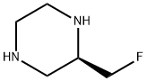 Piperazine, 2-(fluoromethyl)-, (2R)- Structure