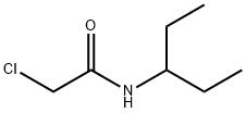 Acetamide, 2-chloro-N-(1-ethylpropyl)- Structure