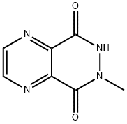 6-methyl-5H,6H,7H,8H-pyrazino[2,3-d]pyridazine-5,8-dione 구조식 이미지