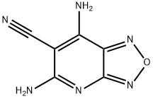 5,7-diamino[1,2,5]oxadiazolo[3,4-{b}]pyridine-6-carbonitrile Structure