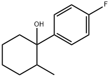 Cyclohexanol, 1-(4-fluorophenyl)-2-methyl- 구조식 이미지