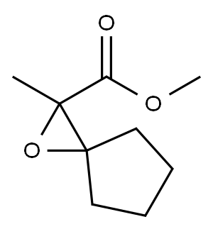 1-Oxaspiro[2.4]heptane-2-carboxylic acid, 2-methyl-, methyl ester Structure