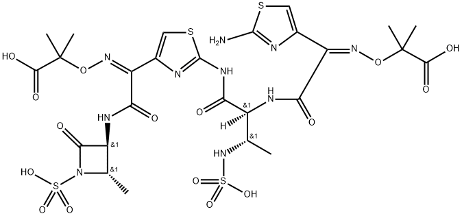 Aztreonam Impurities 06 구조식 이미지