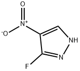 1H-Pyrazole, 3-fluoro-4-nitro- 구조식 이미지
