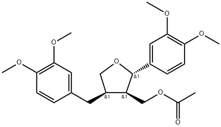 9-O-Acetyl-4,4'-di-O-methyllariciresil Structure