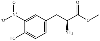 4-(2-azaniumyl-3-methoxy-3-oxopropyl)-2-nitrophenolate 구조식 이미지