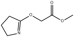 Acetic acid, 2-[(3,4-dihydro-2H-pyrrol-5-yl)oxy]-, methyl ester 구조식 이미지