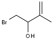 3-Buten-2-ol, 1-bromo-3-methyl- 구조식 이미지
