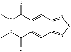 2,1,3-Benzothiadiazole-5,6-dicarboxylic acid, 5,6-dimethyl ester Structure