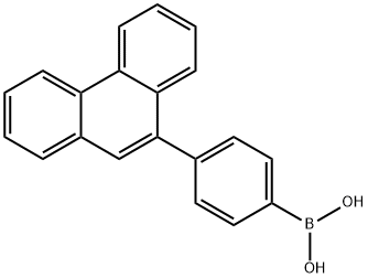 (4-(phenanthren-9-yl)phenyl)boronicacid 구조식 이미지