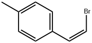 Benzene, 1-[(1Z)-2-bromoethenyl]-4-methyl- Structure