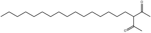 2,4-Pentanedione, 3-hexadecyl- Structure