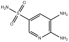 5,6-diaminopyridine-3-sulfonamide 구조식 이미지