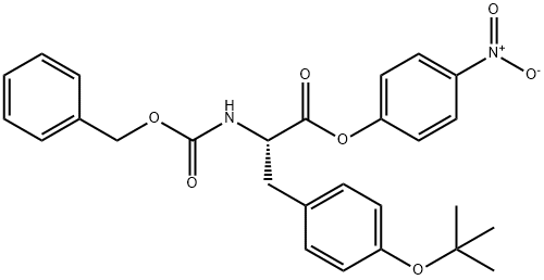 Z-Tyr(tBu)-ONp 구조식 이미지