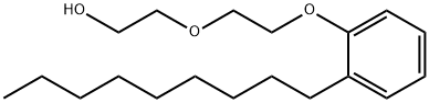 2-n-Nonylphenol-di-ethoxylate Structure