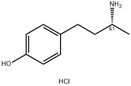 Phenol, 4-(3-aminobutyl)-, hydrochloride, (R)- (9CI) 구조식 이미지
