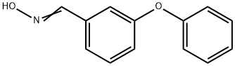 Benzaldehyde, 3-phenoxy-, oxime 구조식 이미지