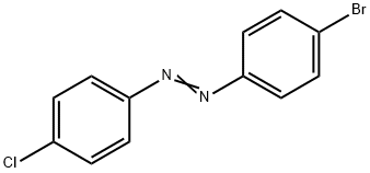 Diazene, (4-bromophenyl)(4-chlorophenyl)- (9CI) 구조식 이미지