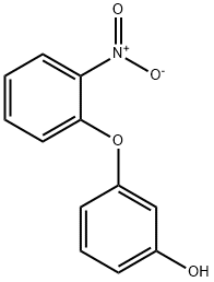 Phenol, 3-(2-nitrophenoxy)- Structure