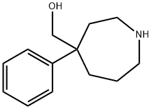 1H-Azepine-4-methanol, hexahydro-4-phenyl- Structure