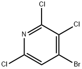 4-bromo-2,3,6-trichloropyridine Structure