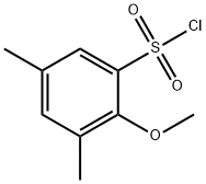 Benzenesulfonyl chloride, 2-methoxy-3,5-dimethyl- Structure